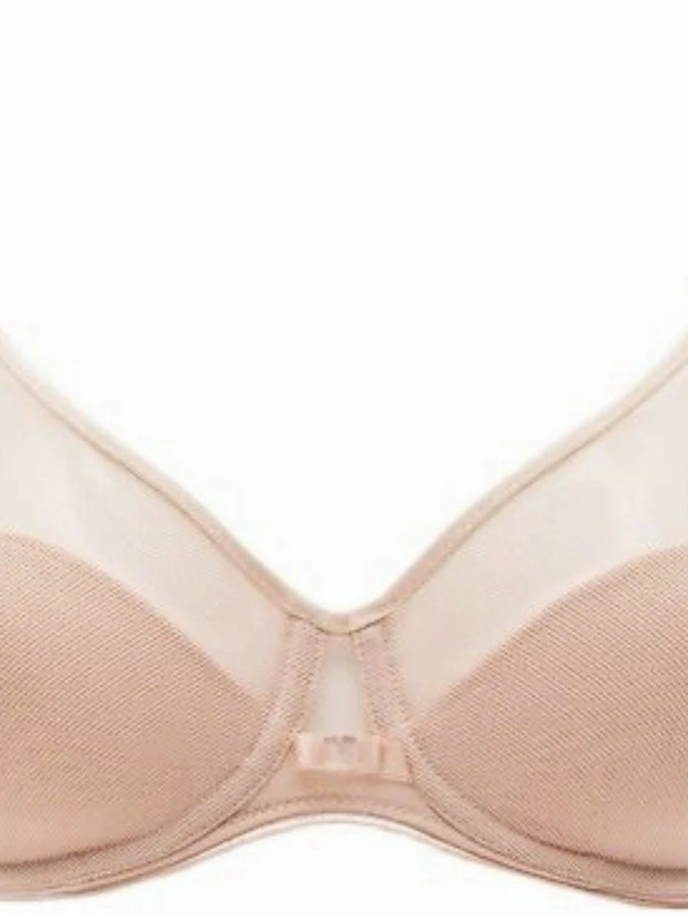 Chantelle Aeria Lightweight Mesh Convertible Bra Nude 34D